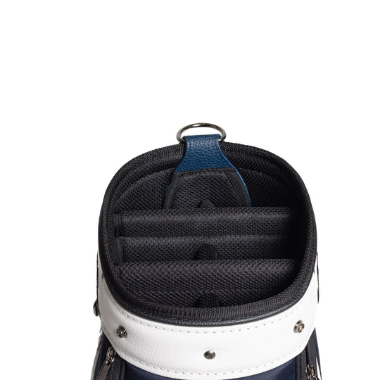 Rider Bag - Navy/Red/White – Jones Golf Bags