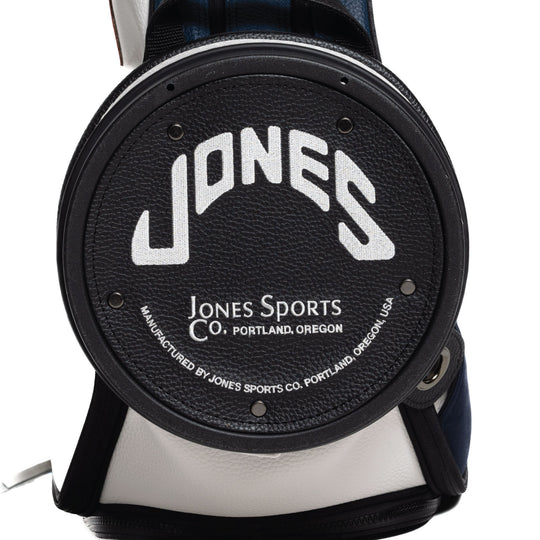 Rider Bag - Navy/Red/White – Jones Golf Bags