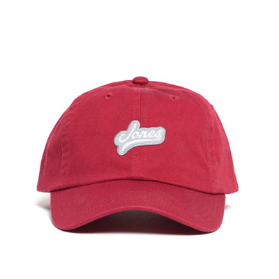 Script Jones Dad Hat - Red