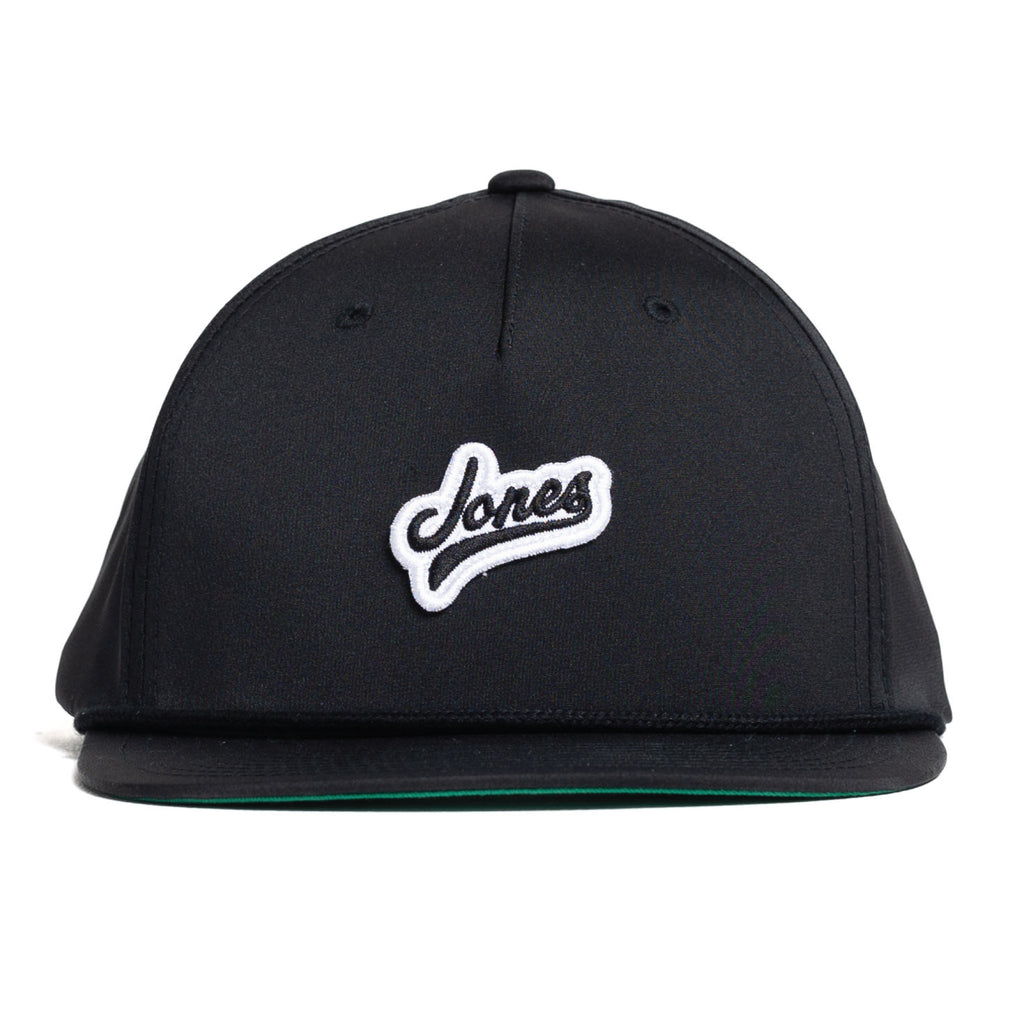 Jones Script Rope Snapback - Black – Jones Golf Bags