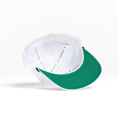 Jones Script Rope Snapback - White