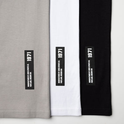 Basic Mark Tee Shirt - Moon Gray