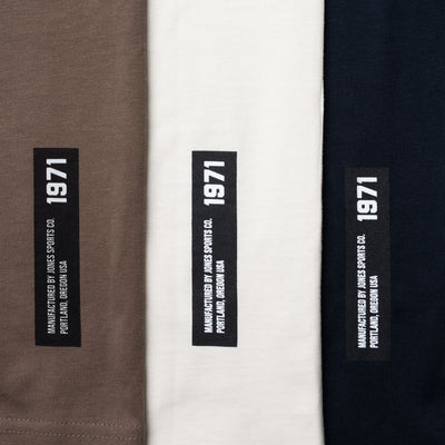 Script Jones Tee Shirt - Navy