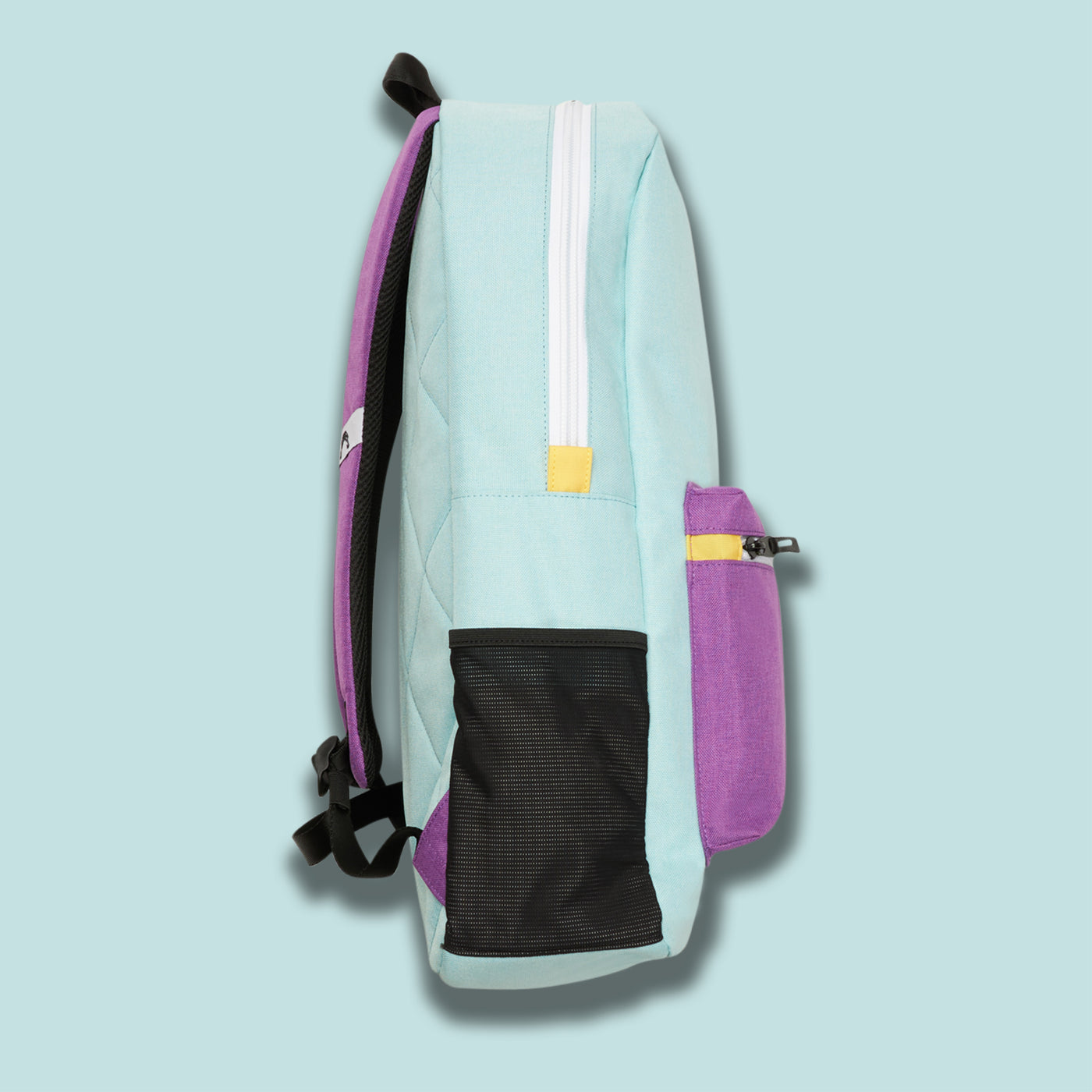 Varsity Backpack - Cyan / Purple