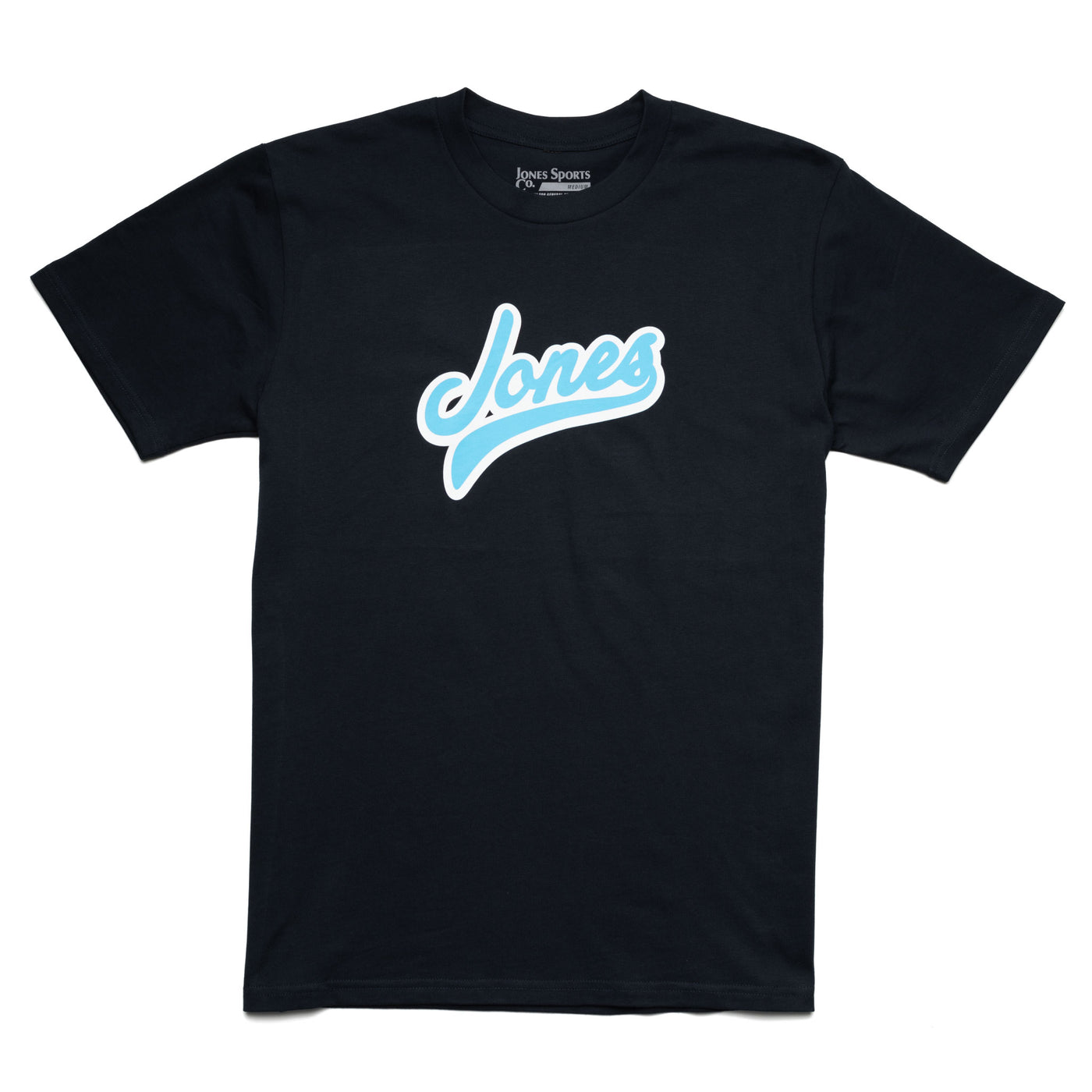 Script Jones Tee Shirt - Navy
