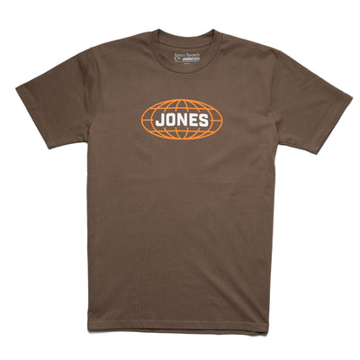 Jones Worldwide Tee Shirt - Walnut